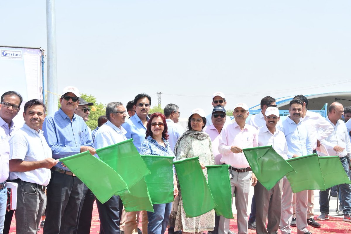 INDIASPROG98425's tweet photo. #WesternDFC: First #gatishakti Cargo Terminal Becomes Operational In #Rewari, #Haryana. @cbdhage @RailMinIndia @imrslive https://t.co/YrSpKLKUOt