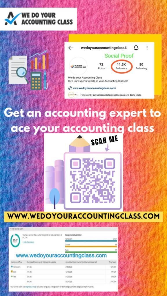 doaccountinghw's tweet photo. @mazeofcb97 If you need an expert to ace your accounting hw we can help 🙏🏼 🌞

 ✴A+ Grades 
✴Timely Completion of all assignments
✴100% Legit &amp; Reliable service

Please check our verified accounting help account on twitter > https://t.co/KmxUABUADr https://t.co/HYFEFG5VZ8