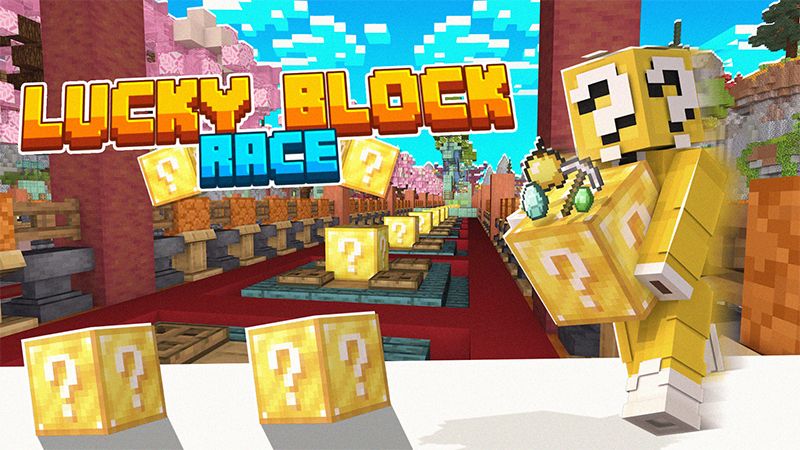 Lucky Blocks Race in Minecraft Marketplace