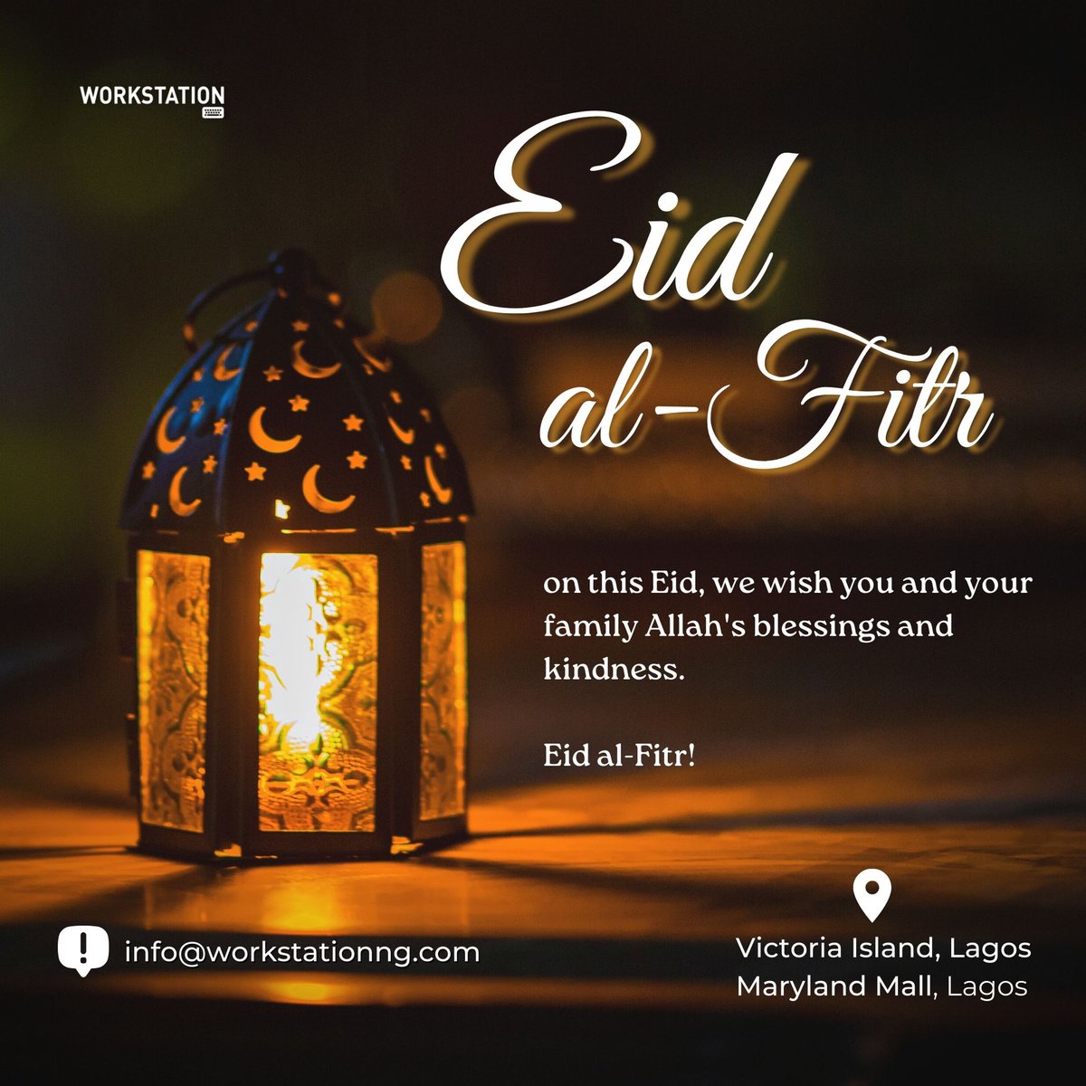 Workstation Nigeria (@workstationng) on Twitter photo on this Eid, <a href="/workstationng/">Workstation Nigeria</a> wishes you and your family Allah’s blessings and kindess.
For enquiries: info@workstationng.com or send a DM. on this Eid, <a href="/workstationng/">Workstation Nigeria</a> wishes you and your family Allah’s blessings and kindess.
For enquiries: info@workstationng.com or send a DM.