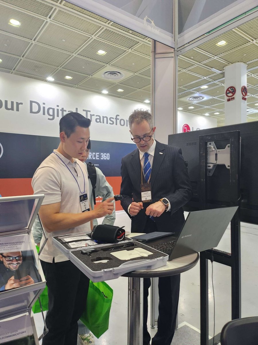 ComarchH's tweet photo. We are thrilled to be currently present at the ๐#WorldITShow in Seoul, Korea as a guest of another sector!
If you are attending the event, be sure to stop by and say hello to Bartosz Tarraro and learn more about how Comarch Healthcare can support your organization's needs. https://t.co/QA6DuN9H7f