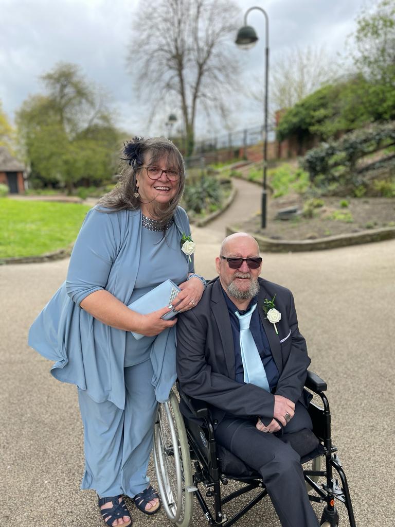 IbdBooks's tweet photo. Well we only went and done it!!! We got married yesterday, low key do 6 guests at Norwich Casttle https://t.co/DdagpkPem1