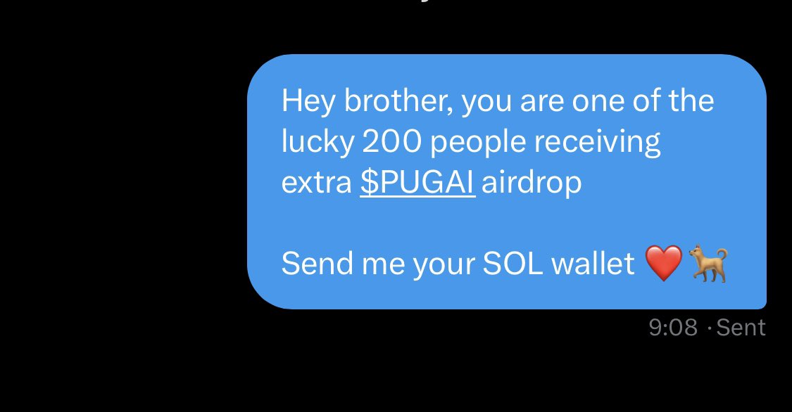Viktor_dao's tweet photo. GM, let’s start a day with some DMs.

Who wants to see a DM like this and secure extra $PUGAI airdrop?

Retweet and comment $PUGAI ❤️🐕👑 https://t.co/KaiJBAkqzx
