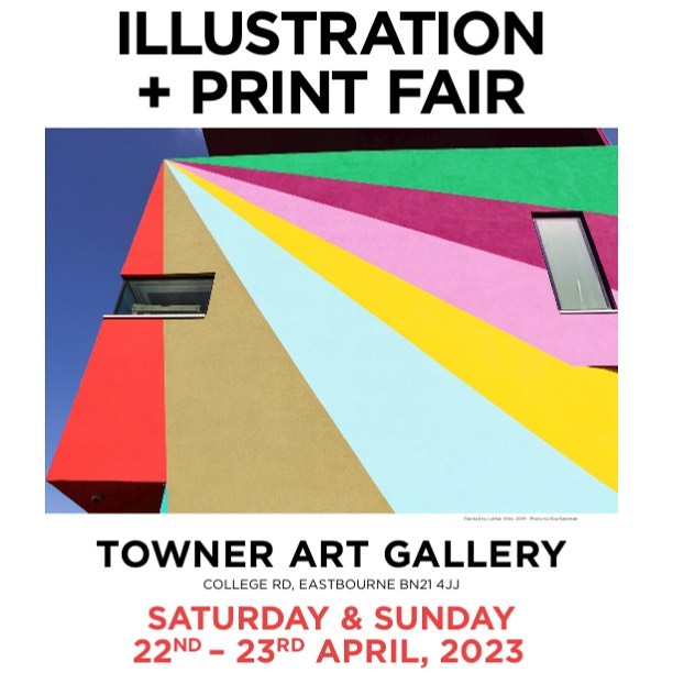 ONE DAY TO GO! Ink Paper &amp; Print will be <a href="/TownerGallery/">Towner Eastbourne</a> Eastbourne this weekend for 2 days of print-related fabulousness! Illustration, prints, books, cards and more. Doors open at 10.30 am! Come &amp; meet some amazing artists and makers &amp; have a great day out!