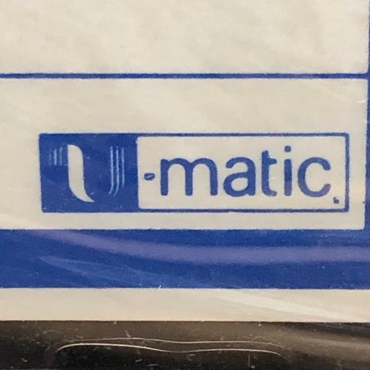 ChallingerAron's tweet photo. More items from the estate to share - unused U-matic tapes!
Considering how much these would have cost, and that he had 10's of thousands of tapes that were recorded on, not sure why these 3 wouldn't have been used!
I would trade these 3 new tapes from ones with material on! https://t.co/gxAUlbRa3c