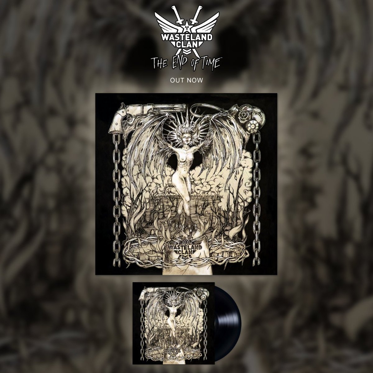 massacrerec's tweet photo. WASTELAND CLAN's debut album "The End Of Time" is out now - get it here » https://t.co/rwcUdFr875
Available as CD Digipak, limited edition vinyl LP as well as in digital formats.
#heavymetal #postapocalypticmetal https://t.co/YaRURqIxED