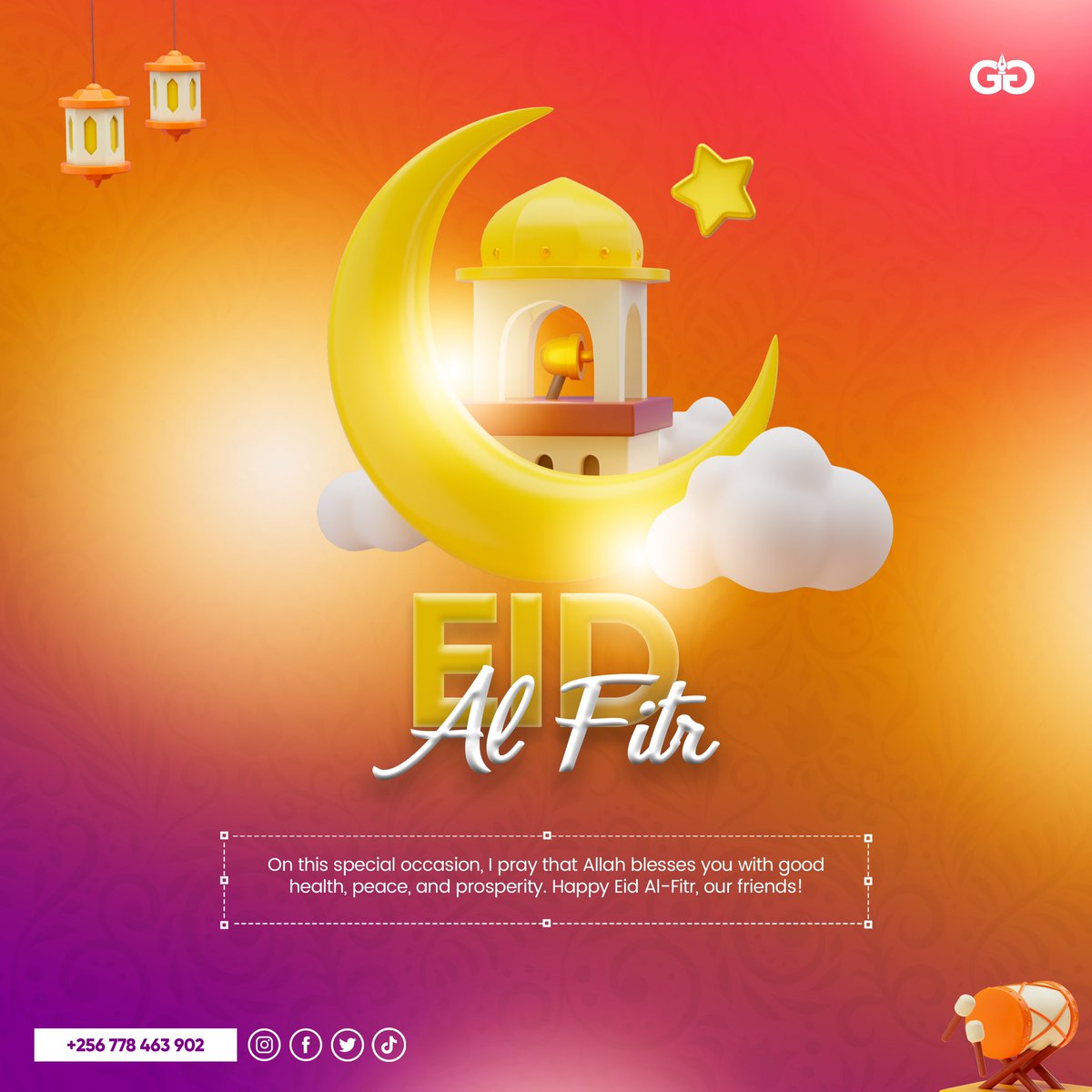 gypgraphics's tweet photo. 🌙 Happy Eid to y’all our friends ✨
We wish you nothing but good health and prosperity in your lives. We love you 😍
#gypgraphics #gyptxum #inspirational #motivation #inspirationalquotes #motivational #quotes #love #motivationalquotes #inspirationalthoughts #positivequotes https://t.co/CnF71pisqD