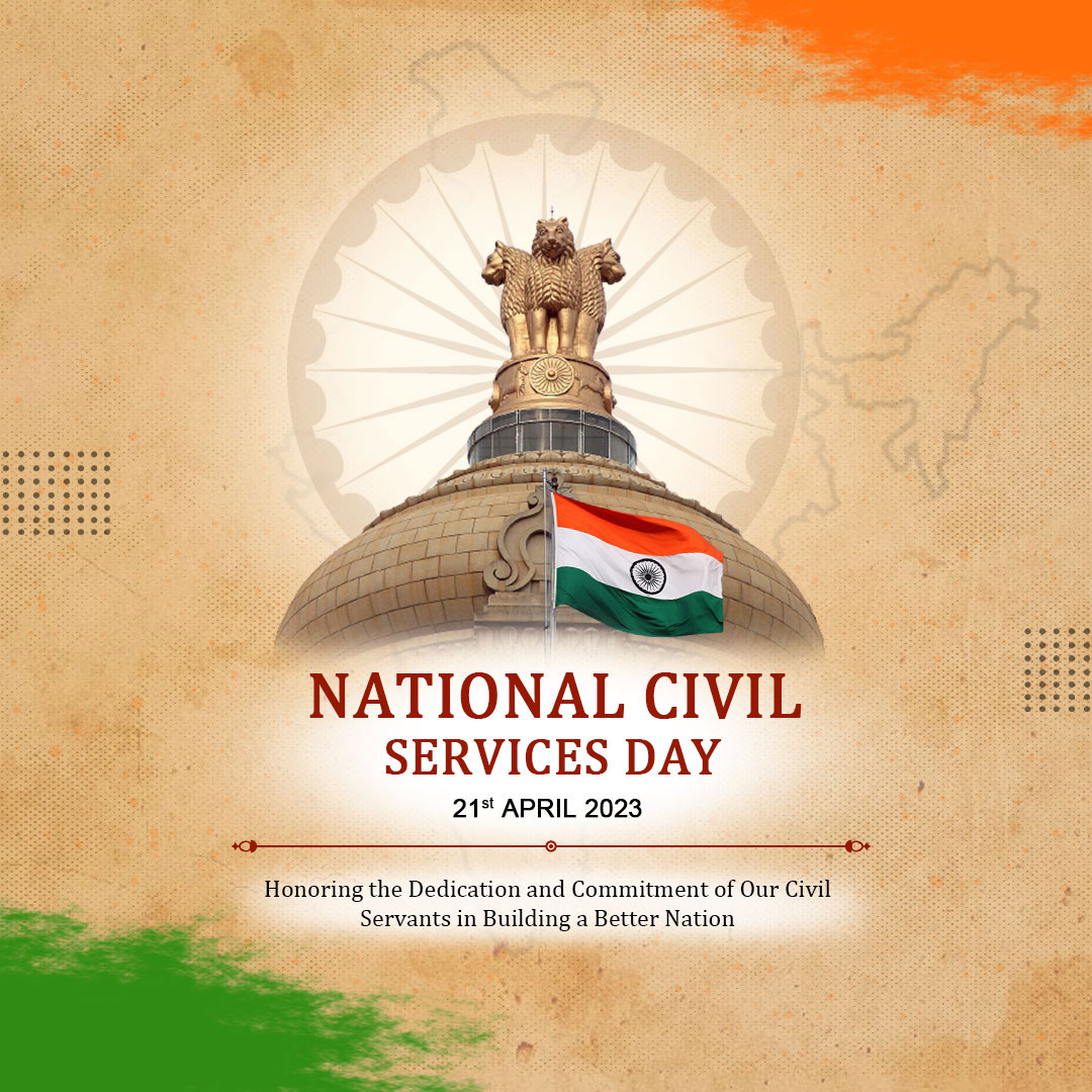 🏛️𝐇𝐚𝐩𝐩𝐲 𝐍𝐚𝐭𝐢𝐨𝐧𝐚𝐥 𝐂𝐢𝐯𝐢𝐥 𝐒𝐞𝐫𝐯𝐢𝐜𝐞𝐬 𝐃𝐚𝐲! 🇮🇳🌍

The true spirit of National Civil Services lies in serving the people with integrity, dedication, and excellence.

#CivilServiceDay  #PublicService #GovernmentWorkers #CivilServants #ServingOurNation