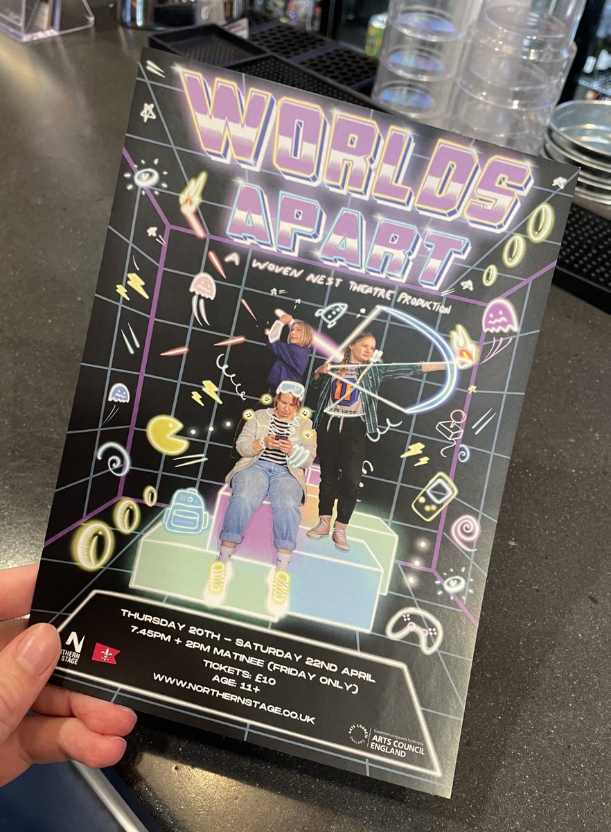 Get yourself down to <a href="/northernstage/">Northern Stage</a> and see Worlds Apart by <a href="/nest_woven/">Woven Nest Theatre</a> immediately ‼️ Stunning visuals, funny, moving, brutal at times and full of hope. This play makes you cry and think, but also gives you a warm hug throughout. Well done everyone 🙌🏼