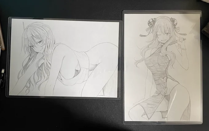 ■当日頒布物②
「妙高型原画6枚」

1人1枚3000円で頒布します。
※色紙購入された方はご遠慮ください

イベント時間終了まで残った場合はアフターの景品にする予定なのでよろしくお願いします 
