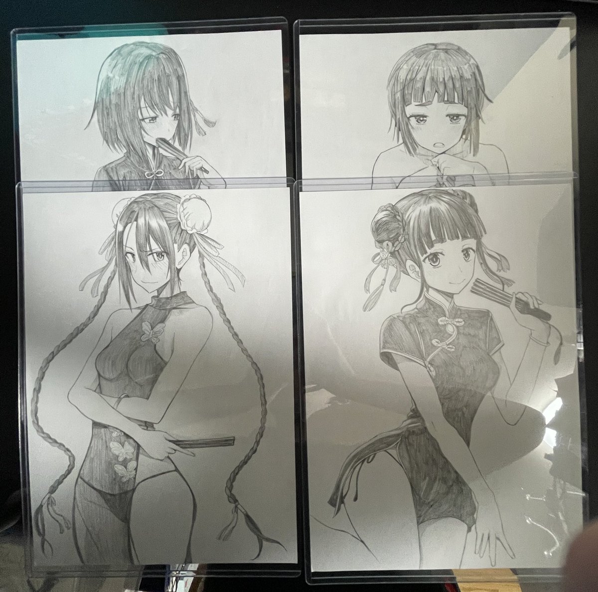■当日頒布物②
「妙高型原画6枚」

1人1枚3000円で頒布します。
※色紙購入された方はご遠慮ください

イベント時間終了まで残った場合はアフターの景品にする予定なのでよろしくお願いします 