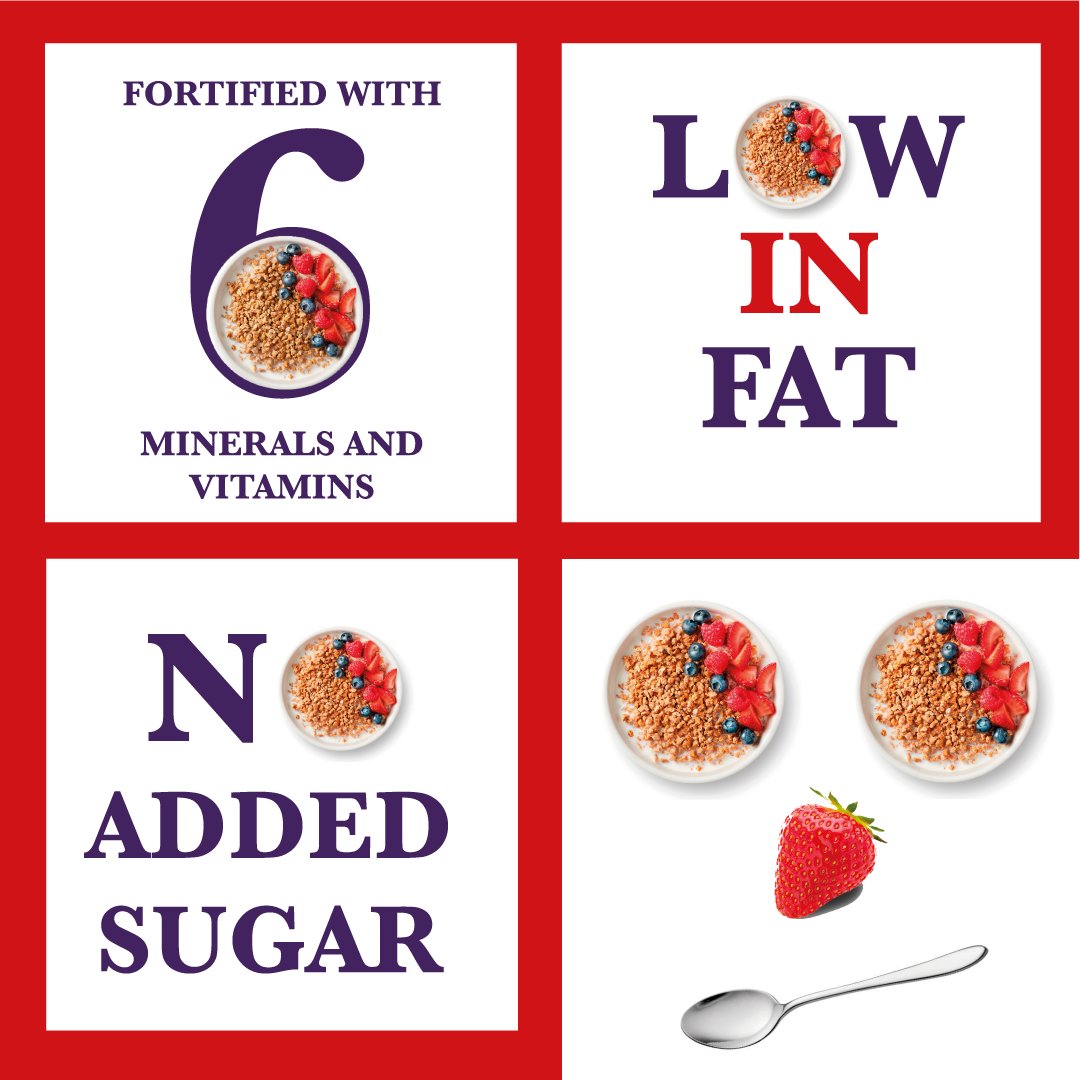 grapenutsUK's tweet photo. Whatever the day brings, don’t forget to get some power packed nutrition #grapenuts #nograpesnonuts #nutritionalgoodness #powerpackednutrition #vitamins #minerals #noaddedsugar #lowinfat https://t.co/kb7vzCDbhz