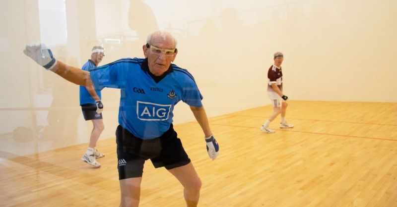officialgaa's tweet photo. One of the most remarkable stories to come out of the recent All-Ireland 4-Wall championships was the success of @DubGAAOfficial's Ned Flynn, who claimed his 13th All-Ireland title in his 80th year. #GAABelong