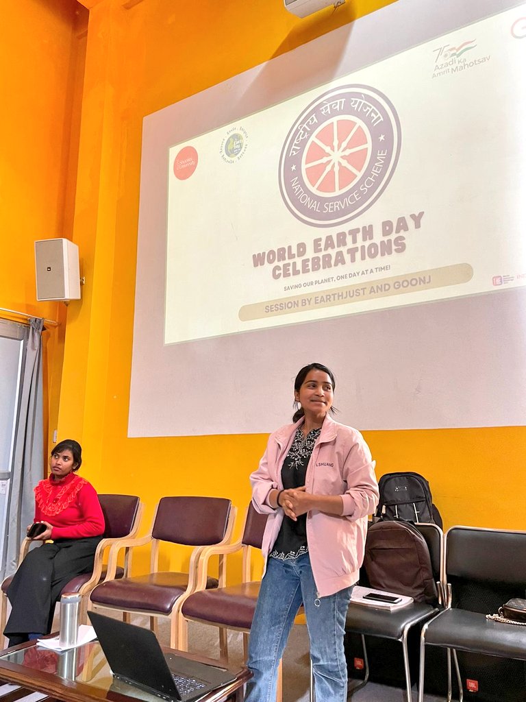 nss_shoolini's tweet photo. #nss Shoolini University celebrated #WorldEarthDay. A panel discussion was organized to  talk about sustainability and engage students to make personal commitments.  #EarthDay2023 @_NSSIndia @YASMinistry @NSSRDChandigarh @NssrdD @Anurag_Office @pankajsinghips @ShooliniUniv https://t.co/DhOTwg61OW