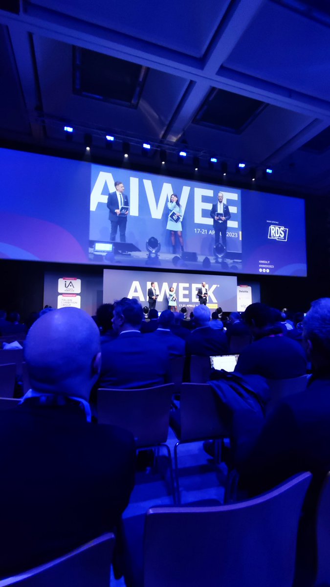 AMalfertheiner's tweet photo. #AIWEEK2023 second day starts right now - artifical intelligence knowhow on stage 

#aiweek2023 https://t.co/OdqcoDInj5