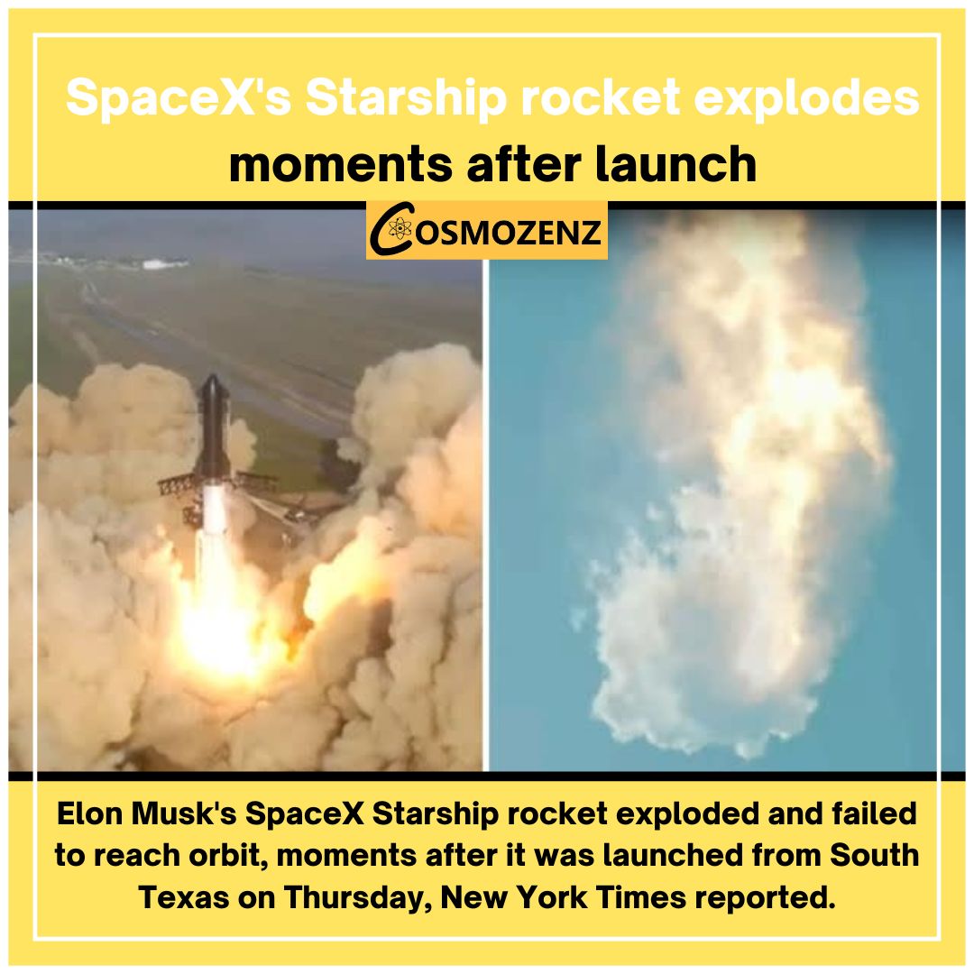 cosmozenz's tweet photo. Elon Musk, the founder and chief executive of SpaceX, said on Twitter that the next Starship test launch would be "in a few months."
#spacex #launch #rocketlaunch #rocketexplodes #elonmusk #explore #cosmozenz #news #viralnews #dailyupdate #magazine #newsmagazine #dailynews https://t.co/PiLLeMQfLs