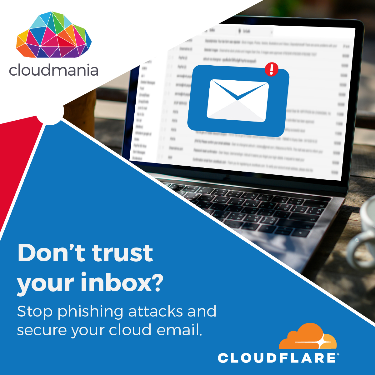 Cloudmania_'s tweet photo. Protect your business from attacks against your email, on this national email day! Take advantage of our cloud-native service that can be deployed in minutes to secure your MS 365 users.
Get Zero Trust protection https://t.co/tt6eB79oXW
#Cloudmania #Cybersecurity #EmailDay https://t.co/DOD2H1jOq4
