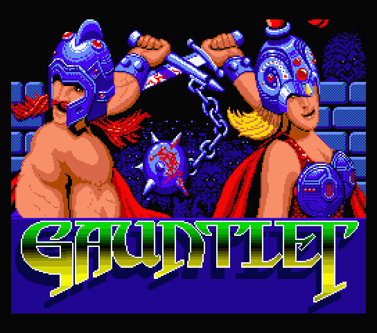 Supmsx's tweet photo. ガントレット  / Gauntlet
#MSX #MSXWorld game of the week 
A classic brought for the MSX2 by @AAMSX , graphics and sounds are faithful to the original, well done 😊👍 https://t.co/jlMu01CvNR
