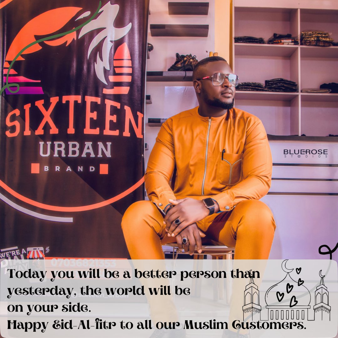 sixteenurban's tweet image. Happy Eid-Al-Fitr to all our Muslim faithfuls. #Arewatwitter