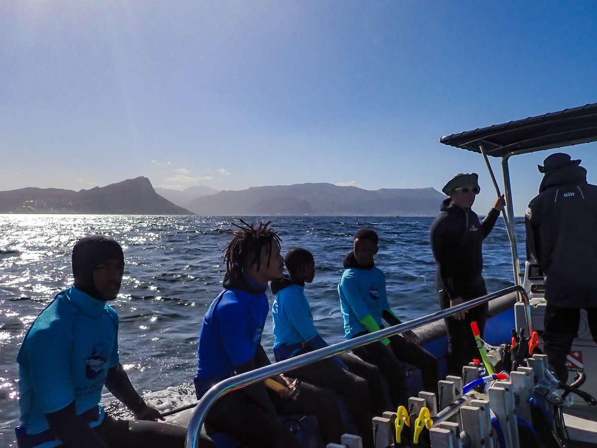 sharkcentre's tweet photo. Just like that, our time with the #MarineExplorers learners from Eco Active has come to an end!
The ten learners who started with us in January made it through the programme and qualified as #PADI skin divers.
We can't wait to see your new skills grow. https://t.co/5Fxfaf2SfT
