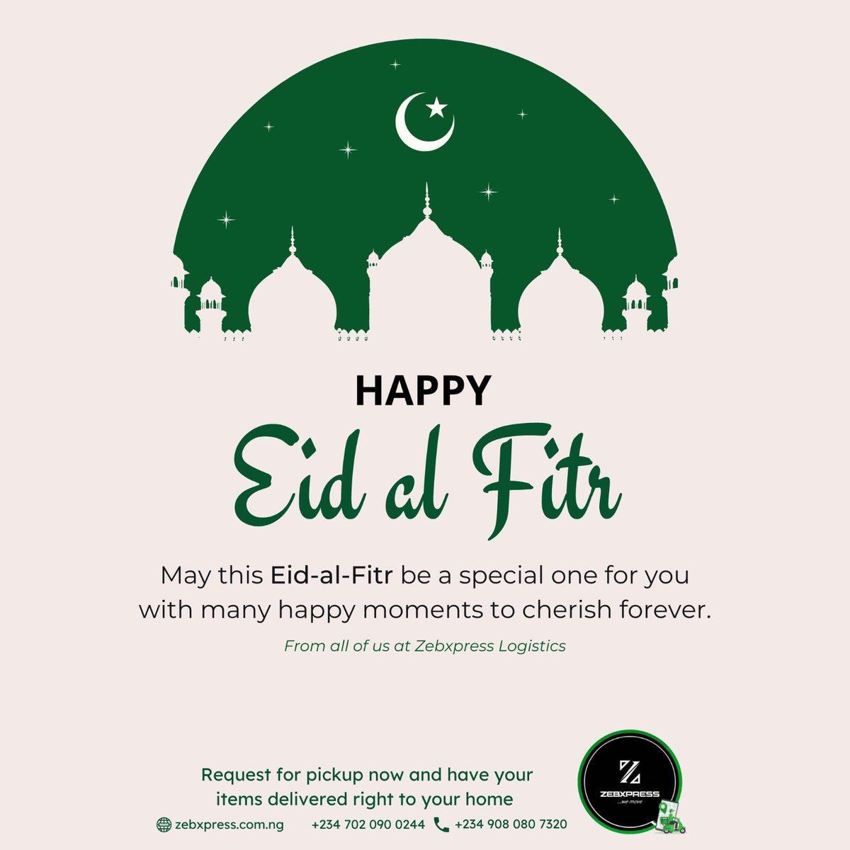 On this auspicious occasion of Eid al-Fitr, may your faith and devotion to Allah be rewarded with divine blessings. Eid Mubarak!

#EidMubarak #EidAlFitr #CelebratingEid #EidOutfit #EidFood #EidDecor #EidSale #EidGifting
#EidPrayers #EidCelebrations #EidSelfie #EidFashion