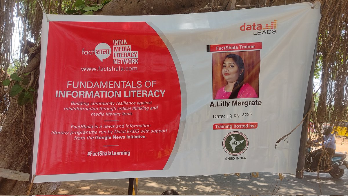 SHEDIndia's tweet photo. Community awareness program on Media Literacy and Facts Checking organized at Nanjikkottai Village, Thanjavur .Awareness provided by https://t.co/2XkXsh4eeT Margrate, FactShala Trainer in presence of the Program Director of SHED INDIA
#SHEDIndia
#FactShalaLearning
#medialiteracy https://t.co/QXO8i3k5Hd