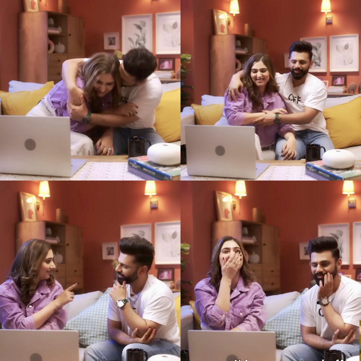 Watching my favourite couple talking cute stuff with each other while reacting to #InRealLove by Netflix 🥰😍

#NetflixIndia #IRL #DatingShow 
#RahulVaidya #DishaParmar #DisHul  #RKVians