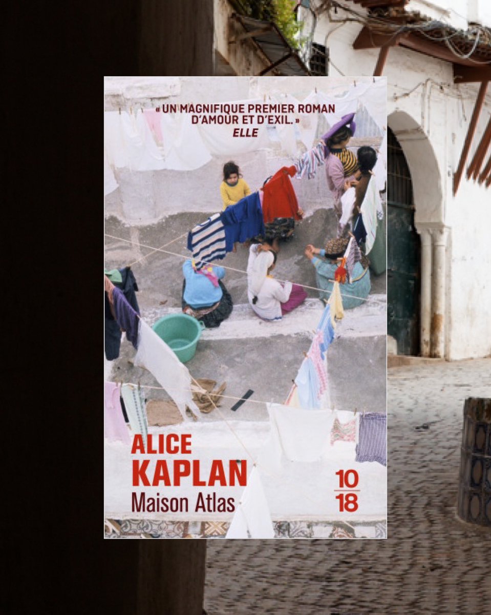 📖 Nous sommes très heureux de vous annoncer que le premier roman d'Alice, 'Maison Atlas', paru en mars dernier aux @EditionsBarzakh (🇩🇿) et aux Éditions @BruitMonde (🇫🇷), est disponible en poche aux @Editions1018 ! 👉 ttps://t.ly/8tTHg