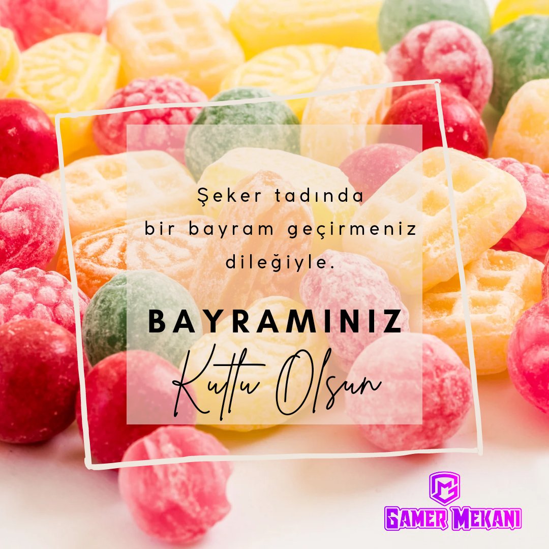 GamerMekan's tweet photo. Bu bayramda sağlık, huzur ve başarıya ulaşmanız dileklerimizle. Ramazan Bayramı'nız kutlu olsun. #RamazanBayramı #kutluolsun https://t.co/OhaY6OLkf2