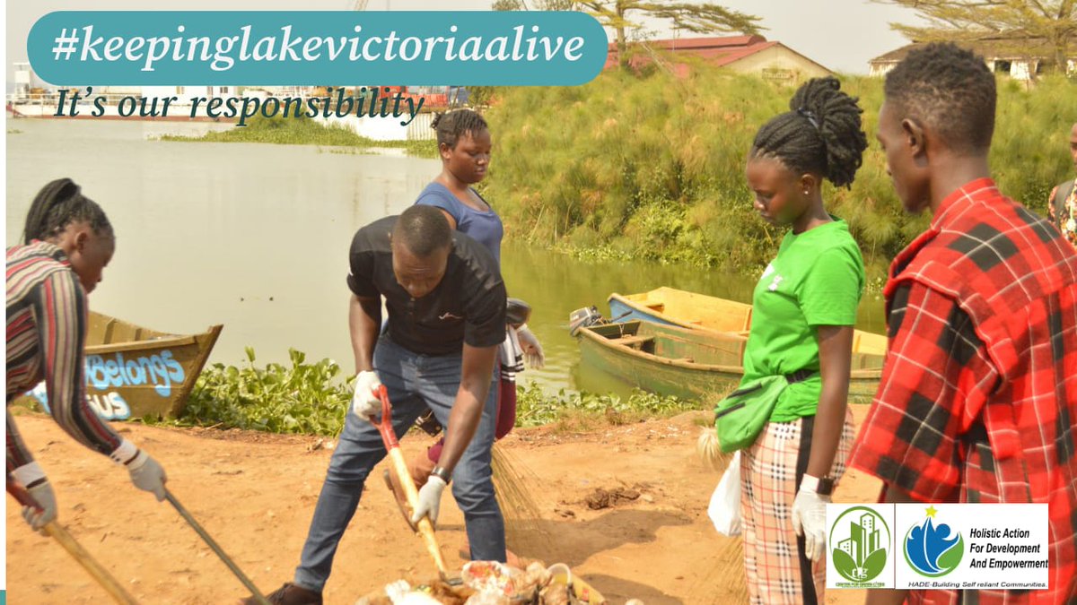 Lake Victoria is the second largest freshwater body in the world and supports a human population of over 30 million. Over the last 4 decades, the biodiversity of the lake and its catchment has been compromised. #Keepinglakevictoriaalive <a href="/HolisticActions/">Holistic Actions for Development and Empowerment</a> <a href="/C4Guganda/">C4G</a> <a href="/AFIHub/">African Fiber Innovation Hub</a>