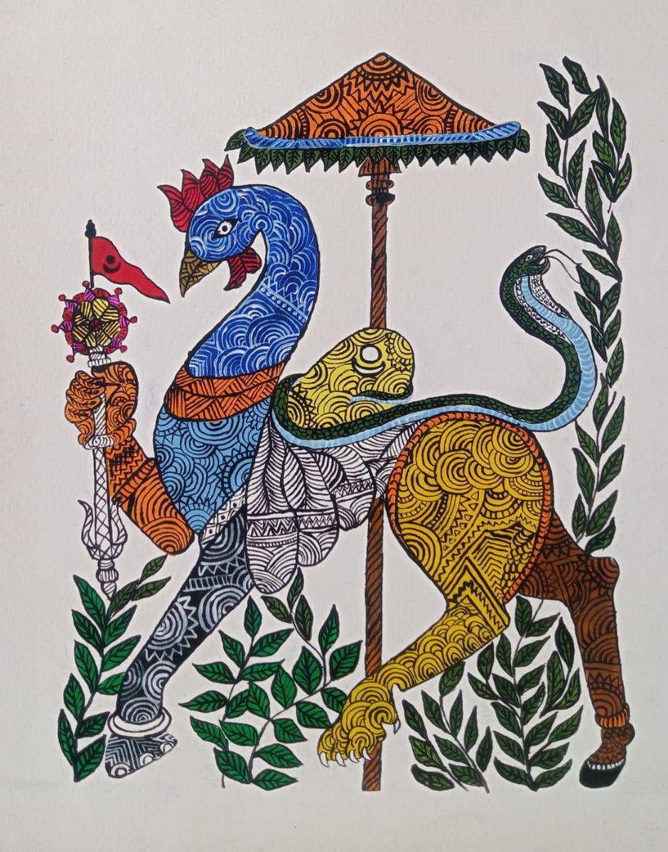 POITDAUTNOOR's tweet photo. Illustrating few beautiful #handicrafts developed by #tribals of #ITDA #Utnoor  of #Telangana. 

#Gond #paintings and #Dokra #brass craft (has #GI tag). 

Support and promote tribal handicrafts

For more designs and place purchase orders - can contact Nagabhushan (9032383999) https://t.co/uWTReDWQ4R
