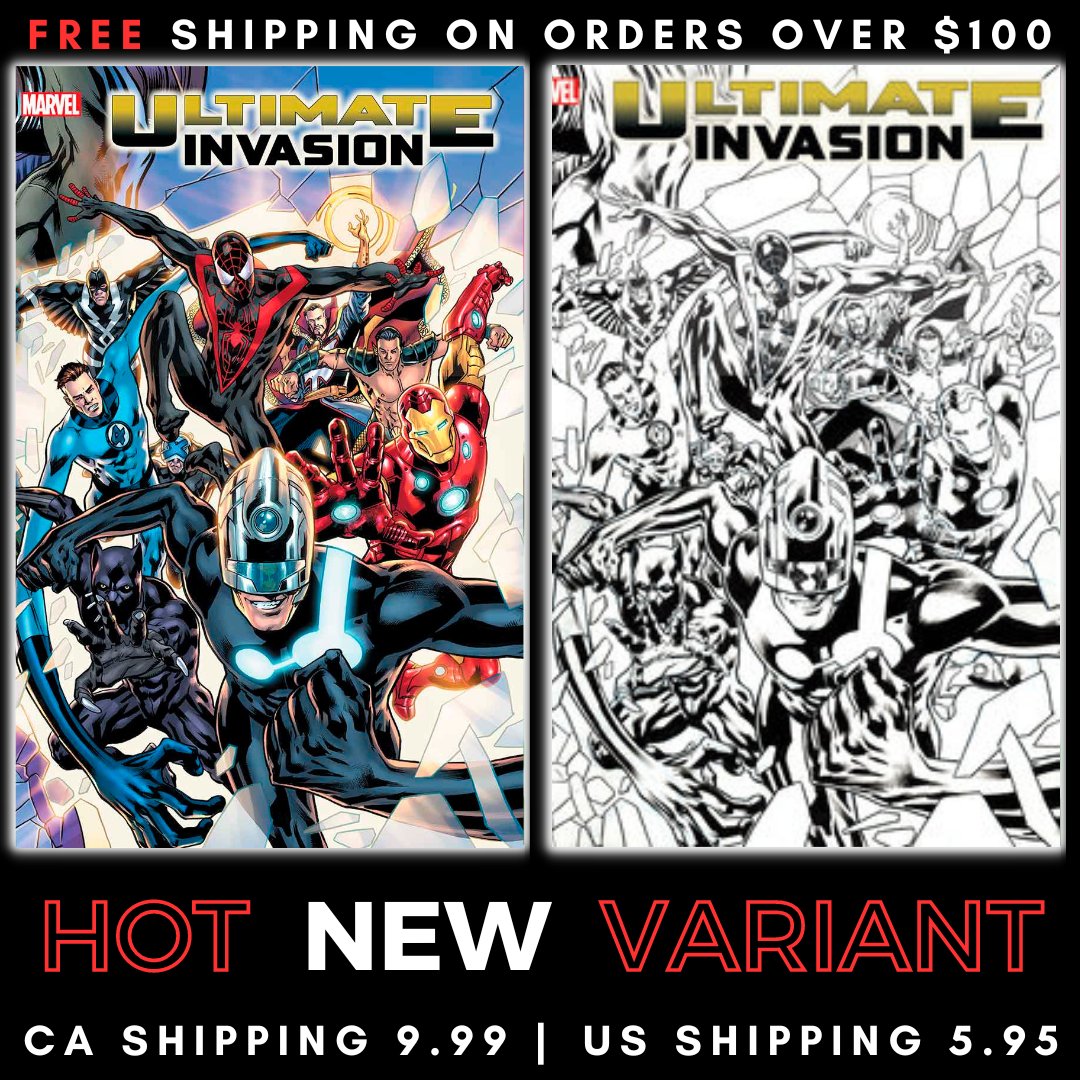 are you hyped for this new series?? Wraparound variants available at great prices! at nerdpharmaceuticals.ca #marvel #comics #wraparound #comicbooks #nerdpharma