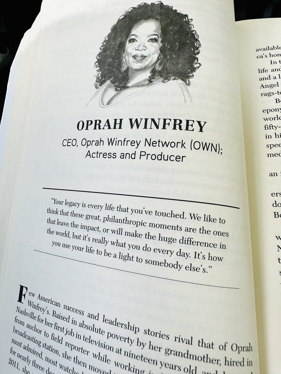 Khyati0209's tweet photo. Loved these pearls of wisdom: "You run your own race better than anybody. If you take the time to see what everybody else is doing, you lose your ground. I could be a better me than I could be anybody else—no need to try to compare myself to other people."
 
#OprahWinfrey @Oprah https://t.co/BVfXw4kcxK