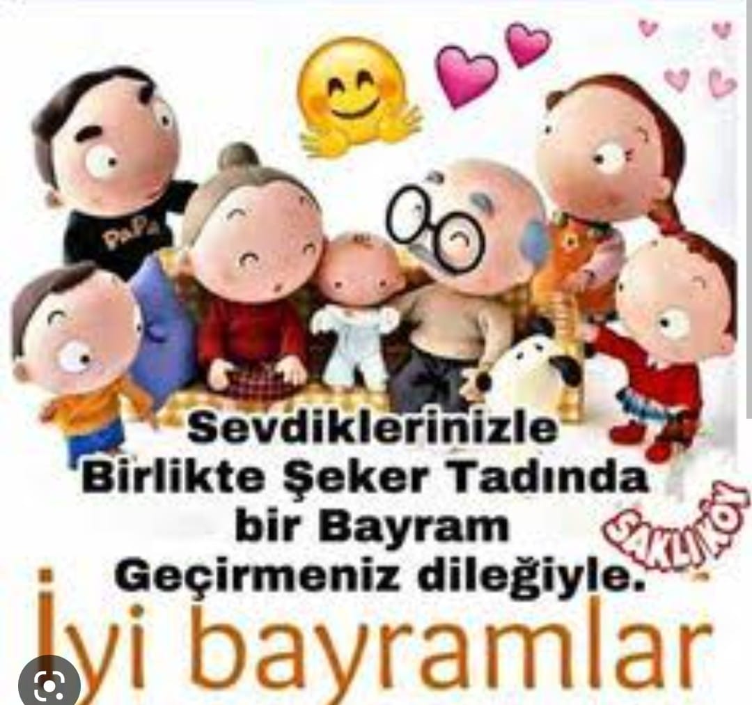 İyi bayramlar #AidMoubarak 😂