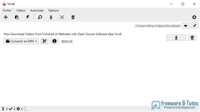 Freewares_Tutos's tweet photo. Vividl : un logiciel open source pour télécharger des vidéos de centaines de sites (YouTube, Vimeo, Dailymotion, etc) https://t.co/NguBFzWIYn https://t.co/VWIWIKcSMF