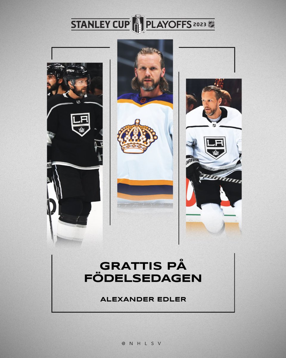 NHLsv's tweet photo. Stort grattis på födelsedagen Edler! 🎂🎈 

@LAKings | #Edler | #GoKingsGo https://t.co/qXflFcJqRS