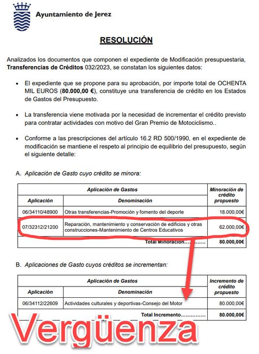 Quitar 62.000 euros del mantenimiento de centros escolares para dedicarlos a actividades con motivo del Gran Premio de Motociclismo es de SINVERGÜENZAS
 #motogp #jerez #spanishgp #circuitodejerez  #spain #repost #marcmarquez #jerezdelafrontera #motorsport