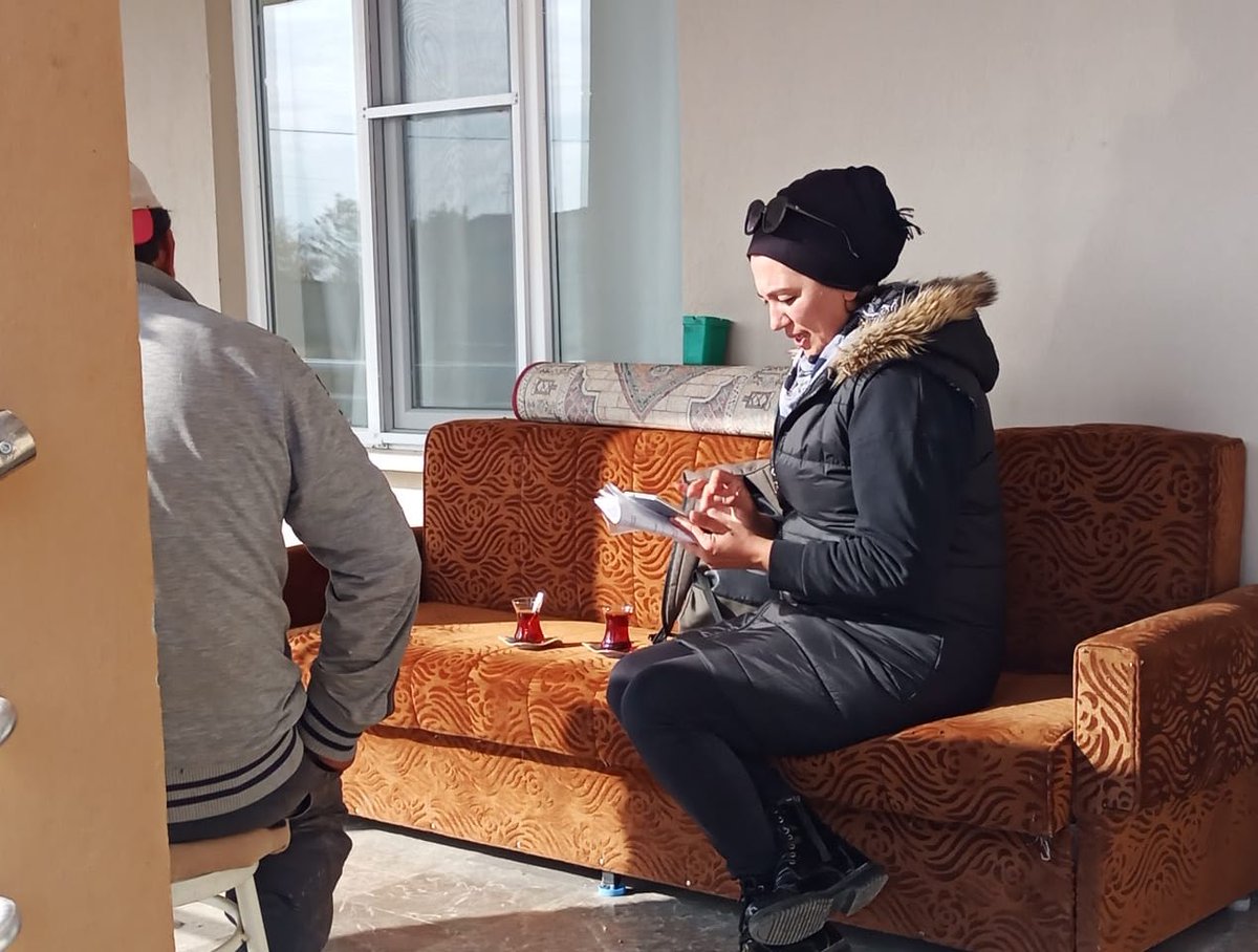 (1/3) We are happy to announce that we have completed our fieldwork in Turkey! Turkey is the second case in our study and during the past year, we were able to conduct a survey with both migrant and non-migrant households.