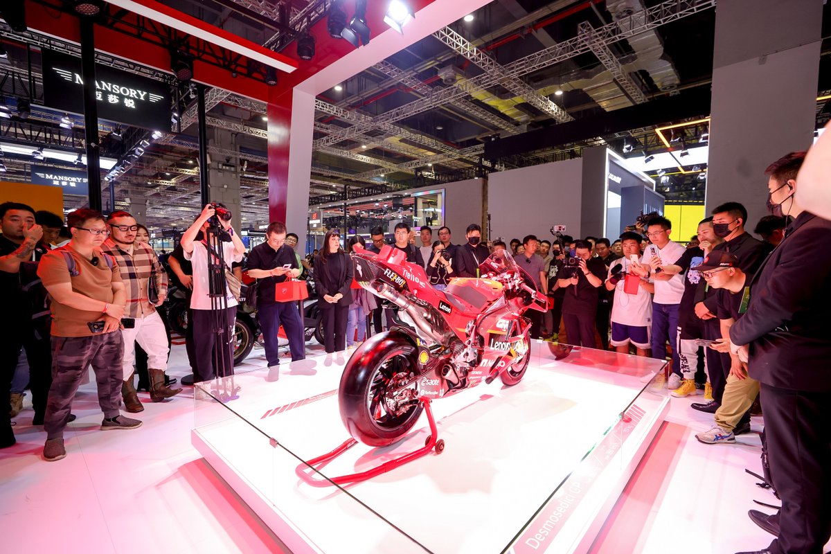 ✨ Top performance, prestige &amp; luxury ✨ are in high demand, all over the world!

So the brands of #VWGroup present these exclusive products:
✅ <a href="/Lamborghini/">Lamborghini</a> Revuelto
✅ <a href="/DucatiMotor/">Ducati</a> Panigale
✅ <a href="/BentleyMotors/">Bentley Motors</a> Continental
also at #AutoShanghai2023!