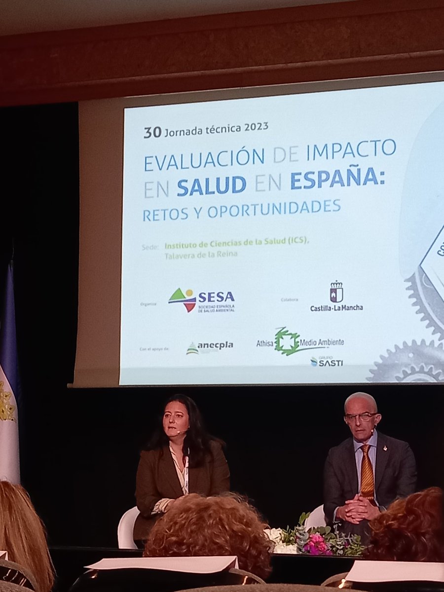 SesaTweet's tweet photo. @Carolinamsanpe presidenta de SESA, inaugura la #30JornadaSESA #EIS https://t.co/ov9rx66WkE