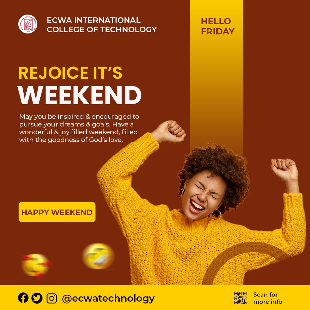ecwatechnology's tweet photo. Happy weekend https://t.co/mzt6iqIaPW