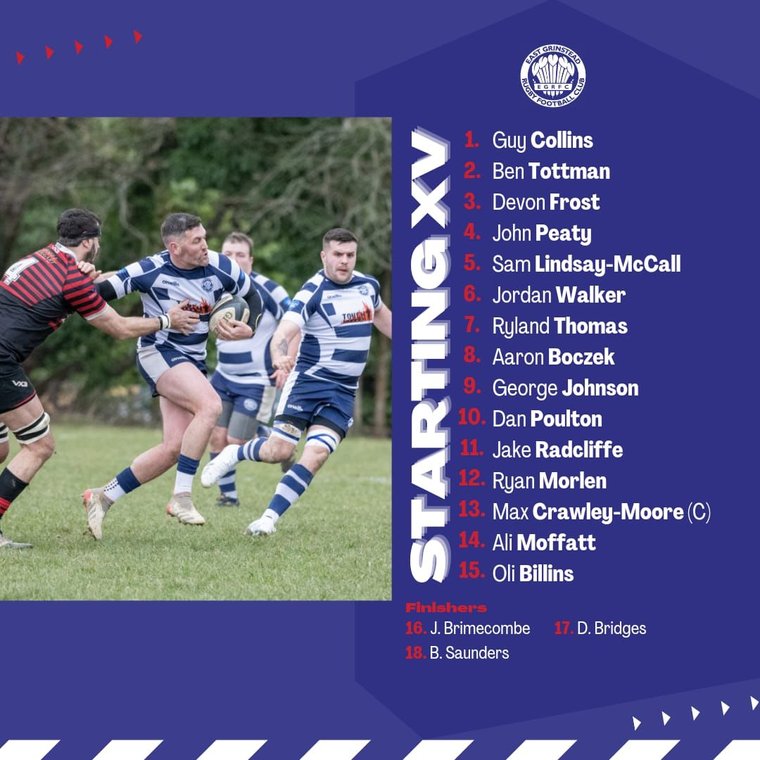 Saturday's team is up!! #Pitchero
egrfc.com/news/saturdays…