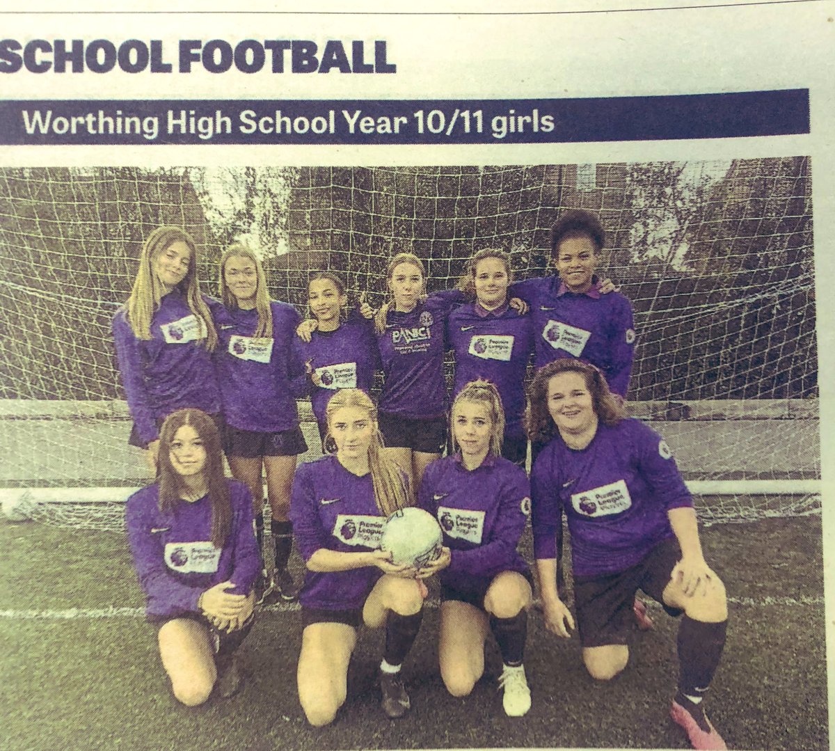 sdetrust_ceo's tweet photo. Great article this week in @Worthing_Herald featuring football teams across Worthing. Well done to all of our @WorthingHighPE Teams https://t.co/hoKLA2VoQz