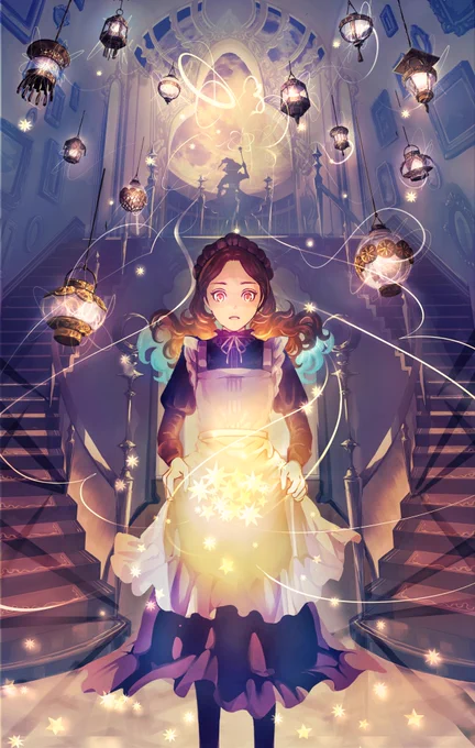 メイドさんと月の魔法 2021 Personal Work