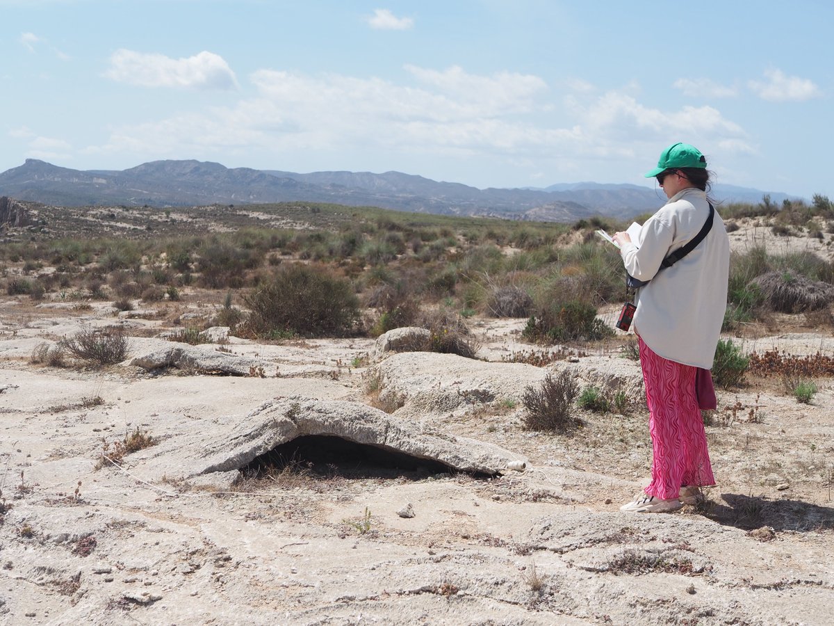 igsopas's tweet photo. Beautiful and busy days in Sorbas region in #Spain. Monika Czajkowska from @PasteamLab with @UniWarszawski studied the gypsum #tumuli and fauna of #Ostracoda in the driest place in Europe https://t.co/WSCESPpQDl