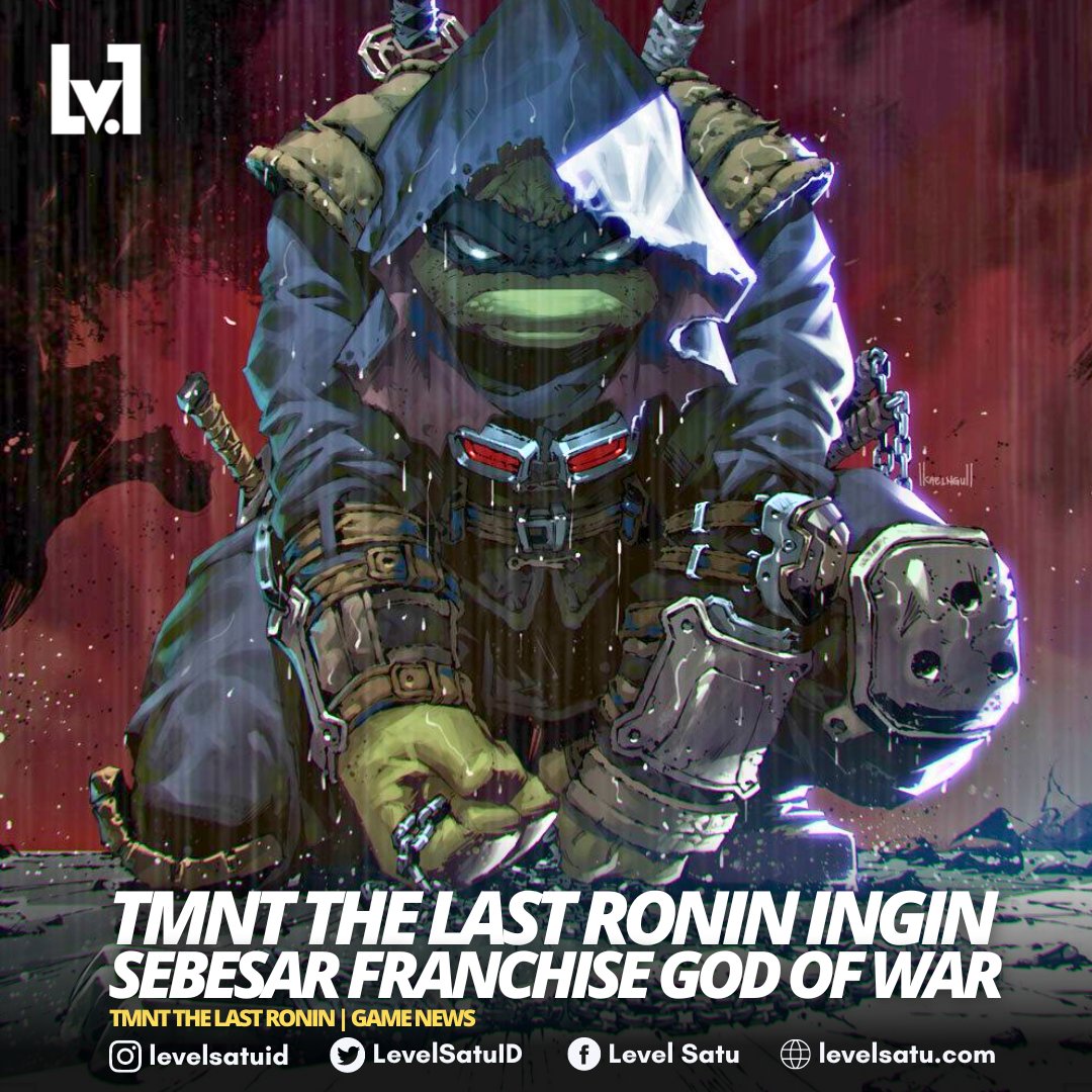 LevelSatuID's tweet photo. Game TMNT ini belum memiliki judul resmi namun akan mengadaptasi novel grafik – The Last Ronin yang dirilis pada 2020 lalu. 

Selengkapnya di https://t.co/SIq8o89hZ1

#levelsatu #beritagame #gamenews #tmnt #tmnt2 #tmnt2012 #tmnttoys #tmntmovie #TeenageMutantNinjaTurtles https://t.co/R5iOwjHrvG