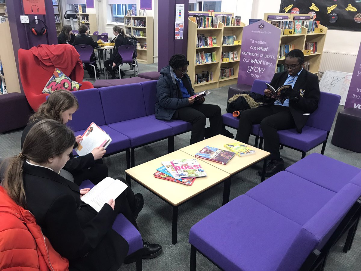 BC_OLC's tweet photo. The calm….@BcccWellbeing @BC_EnglishDept @BishopChalloner @BishopSend @PrimaryTolkien @heath_kings @uksla @LibraryofBham #loveourlibrary https://t.co/NMV7JEij2r