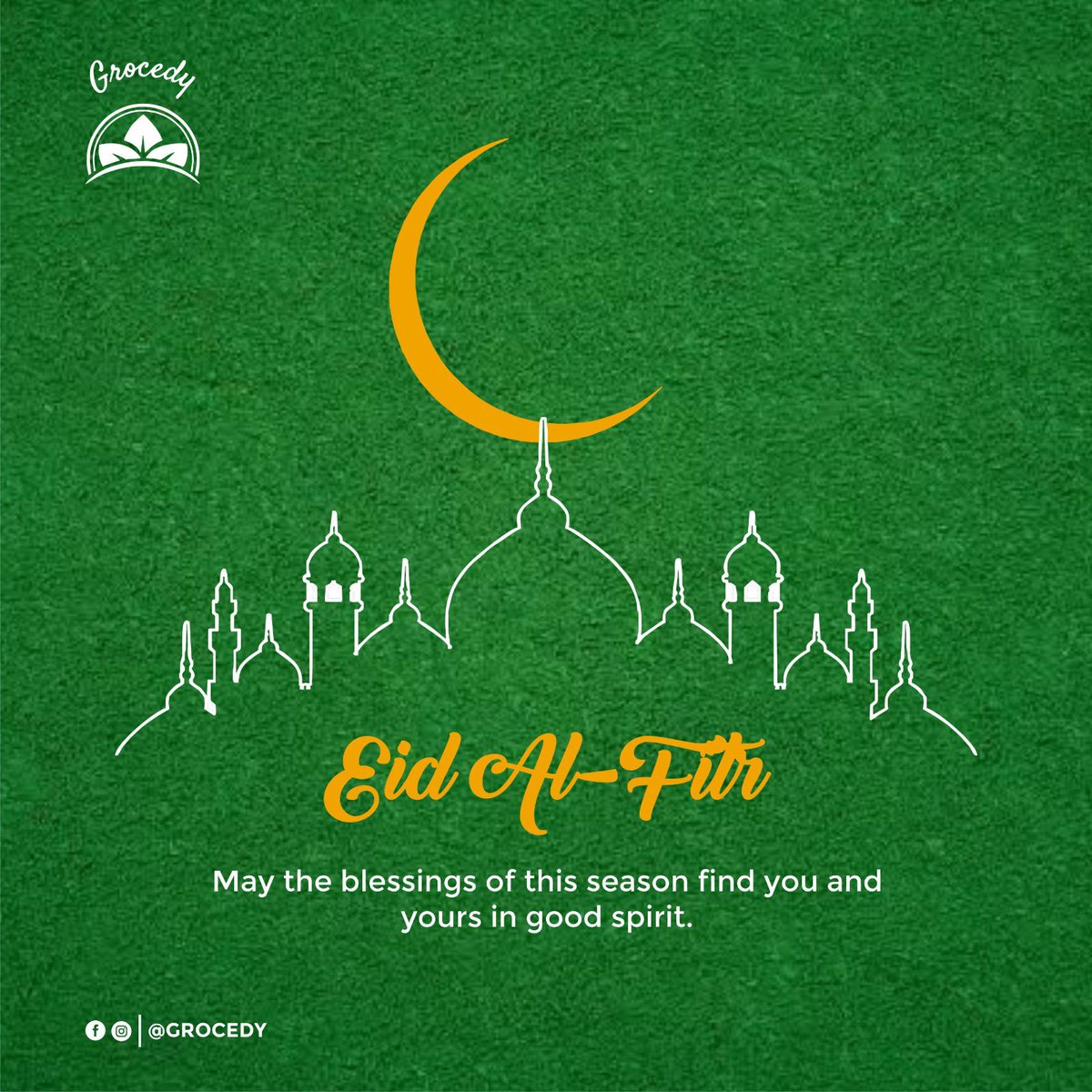 grocedy's tweet photo. Let's celebrate this Eid with gratitude and thankfulness for all the blessings in our lives.

Sending warm wishes and heartfelt prayers for a happy and peaceful Eid.

Eid Mubarak from all of us at Grocedy!

#Eidalfitr2023 #EidMubarak #Eid #Foodies #Food #Grocedycares #Grocedy https://t.co/cd4wVO8gJI