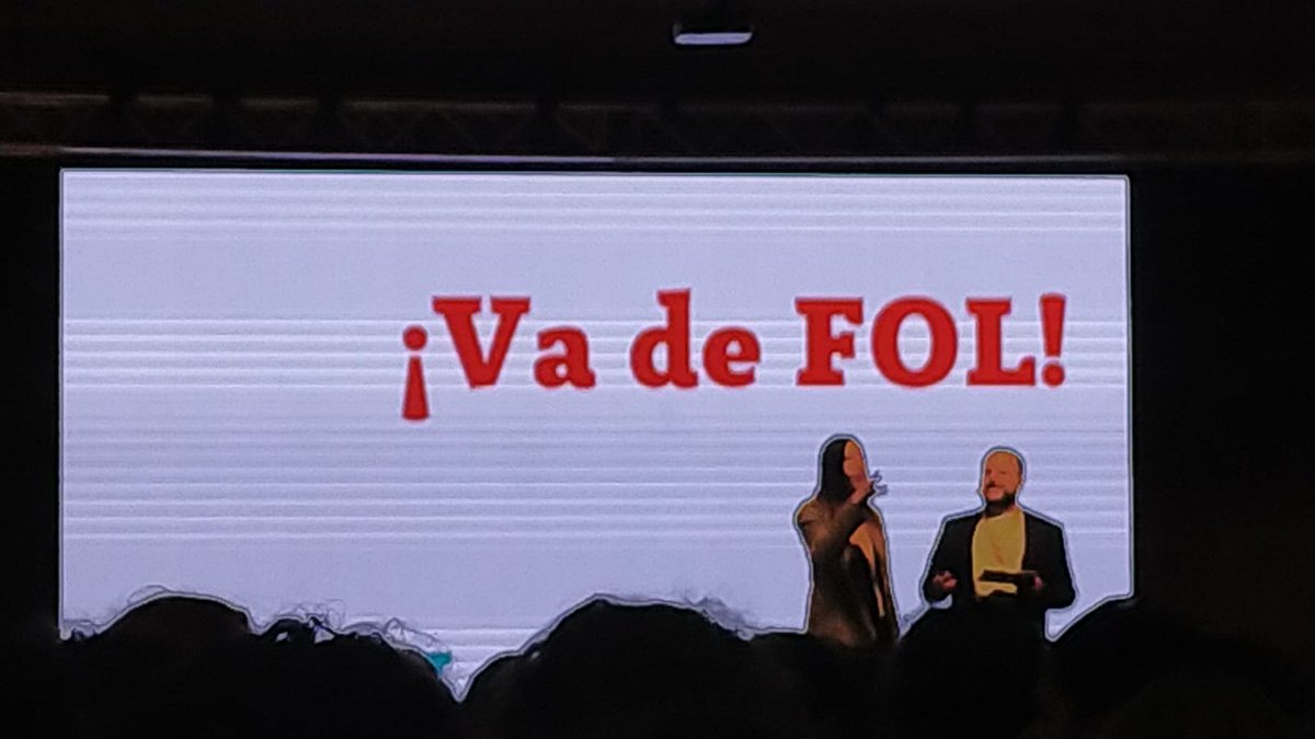 Comenzamos!!! #VadeFOL #CongresoFOL2023 #FolerasReunidas
