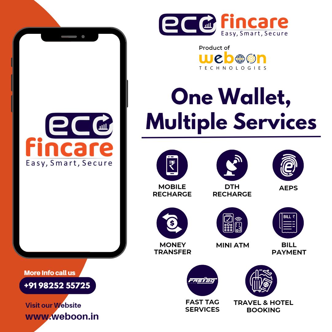 weboontech's tweet photo. #ECOFincare Provides a #DigitalOnlinePayment Services Platform. Provides Banking, #MoneyTransfer Services, Aadhaar-based Payment Services, Utility #BillsPayment &amp; #Recharge Services, #UPIServices, #NewFastag &amp; Recharge, #TravelBooking Services, New #BankAaccounts, https://t.co/lzlZtMlfL5
